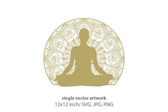 Download Mandala, Spiritual Symbol Round Ornament - Round Collection