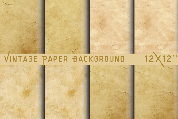 Download Vintage Paper Background Paper - Round Collection