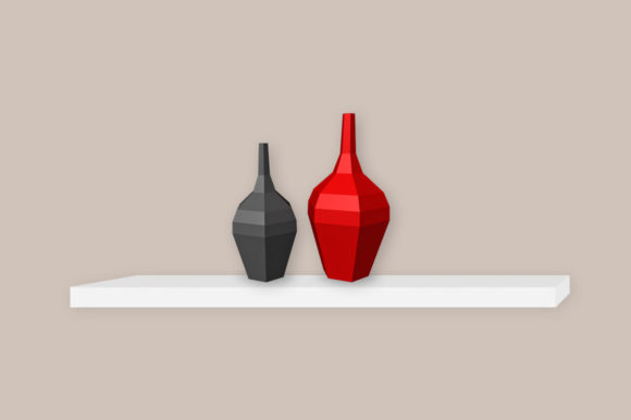 Download Geometrical Vase - 3d Papercraft - Premium Resources