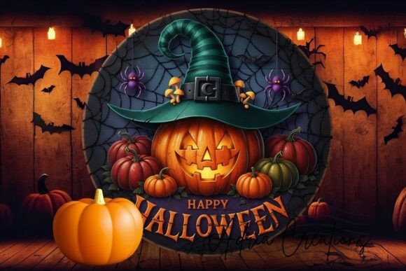 Download Halloween Jack O Lantern Round Clipart - Round Collection