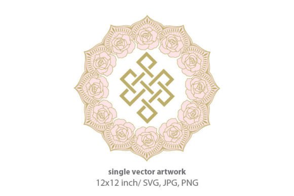 Download Mandala, Spiritual Symbol Round Ornament - Round Collection