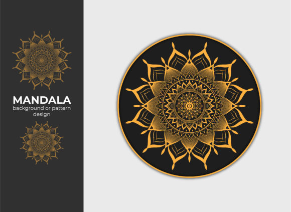 Download Luxury Mandala Ornamental Background - Round Collection