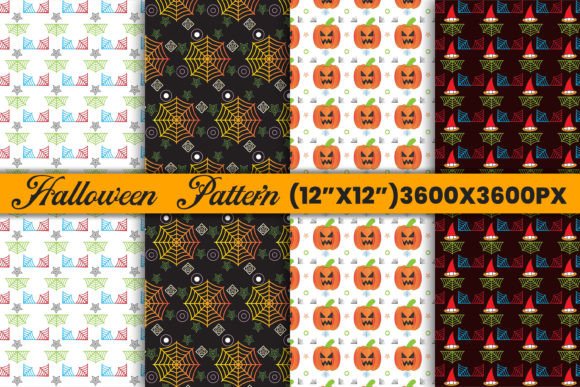 Download Happy Halloween Pattern &amp; Wrapping Paper - Wrapping paper Collection