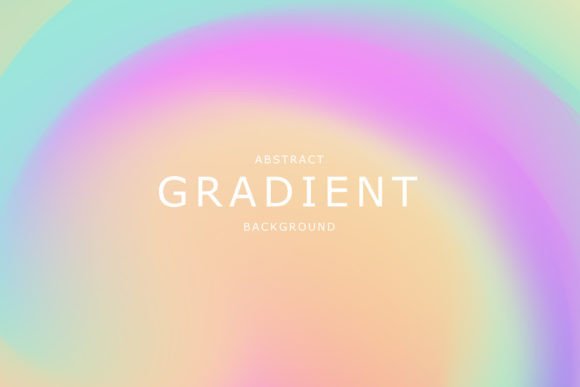 Download Gradient Background with Bright Colors - Round Collection