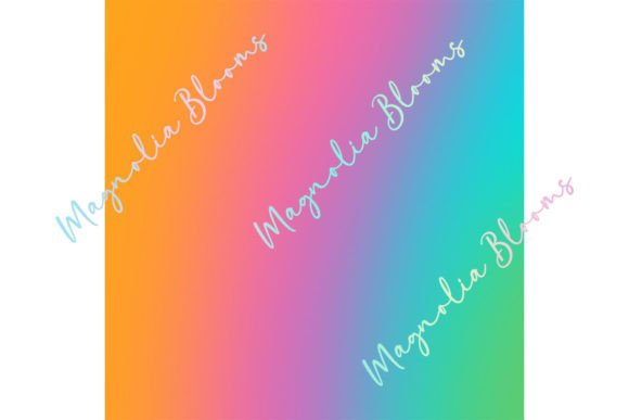 Download Bright Colors Ombre Gradient Background - Round Collection