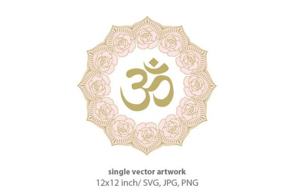 Download Mandala, Spiritual Symbol Round Ornament - Round Collection
