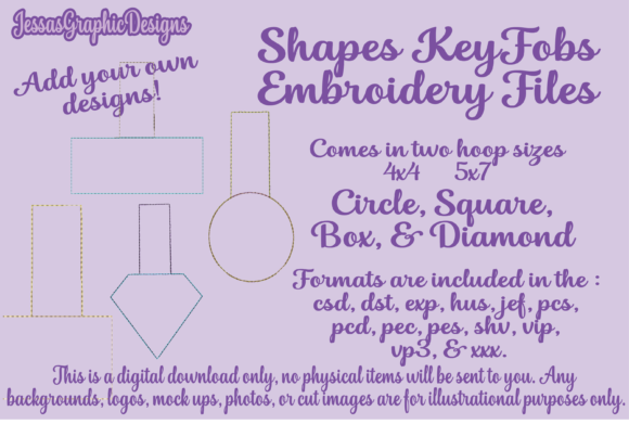 Download Key Fob Geometrical Shapes - Geometrical Collection