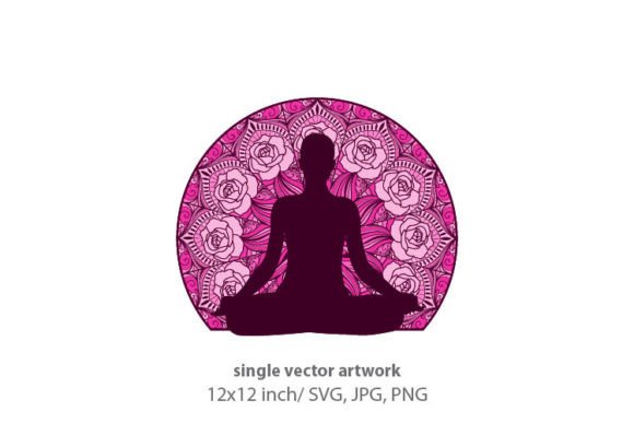 Download Mandala, Spiritual Symbol Round Ornament - Round Collection