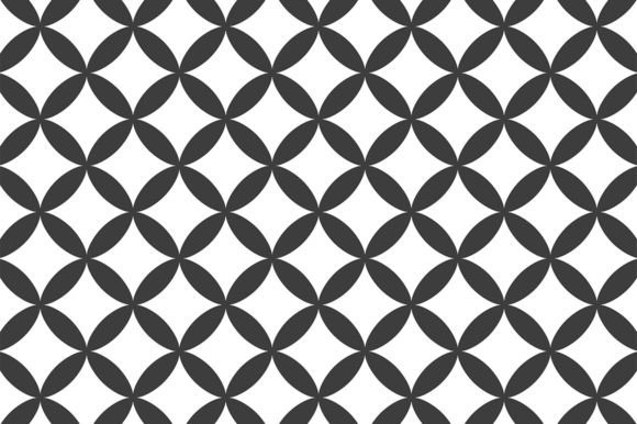 Download Geometric Ornament Pattern Background - Round Collection