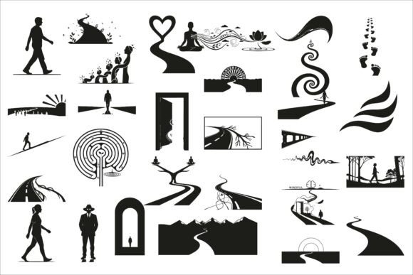 Download Gentle Healing Journey Silhouettes - Healing Collection