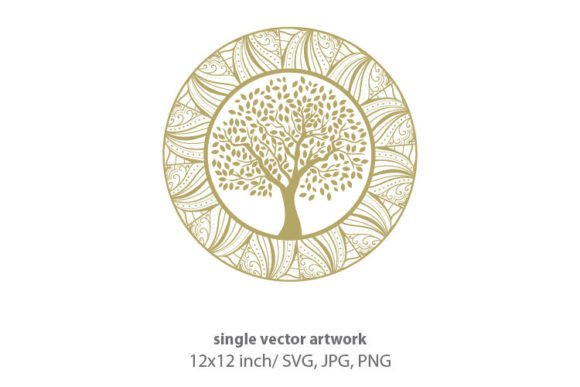 Download Mandala, Spiritual Symbol Round Ornament - Round Collection
