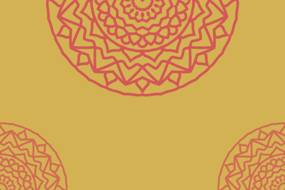 Download Isolated Mandala Background - Round Collection