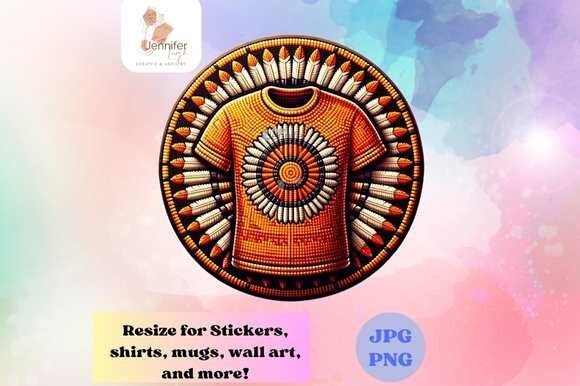 Download Orange Shirt Day Round Design - Round Collection